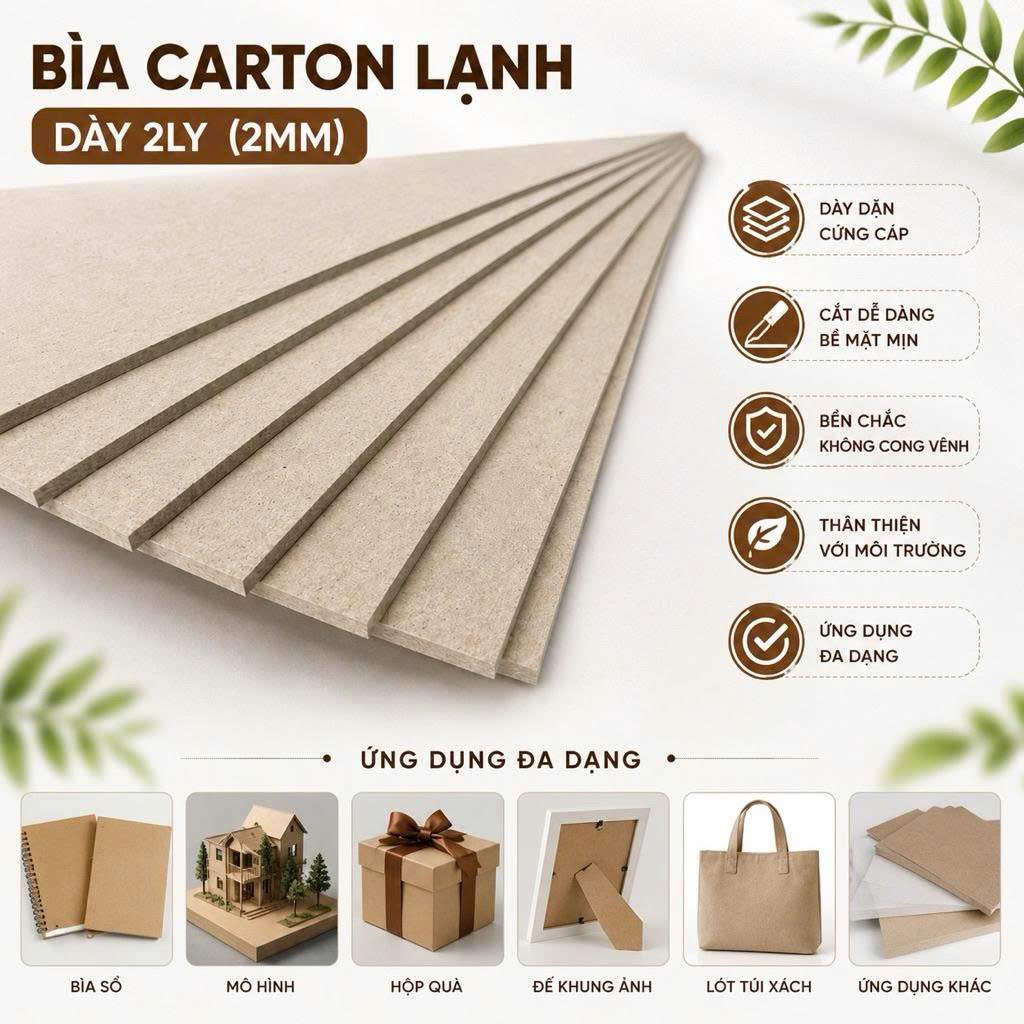 bìa lót thùng carton