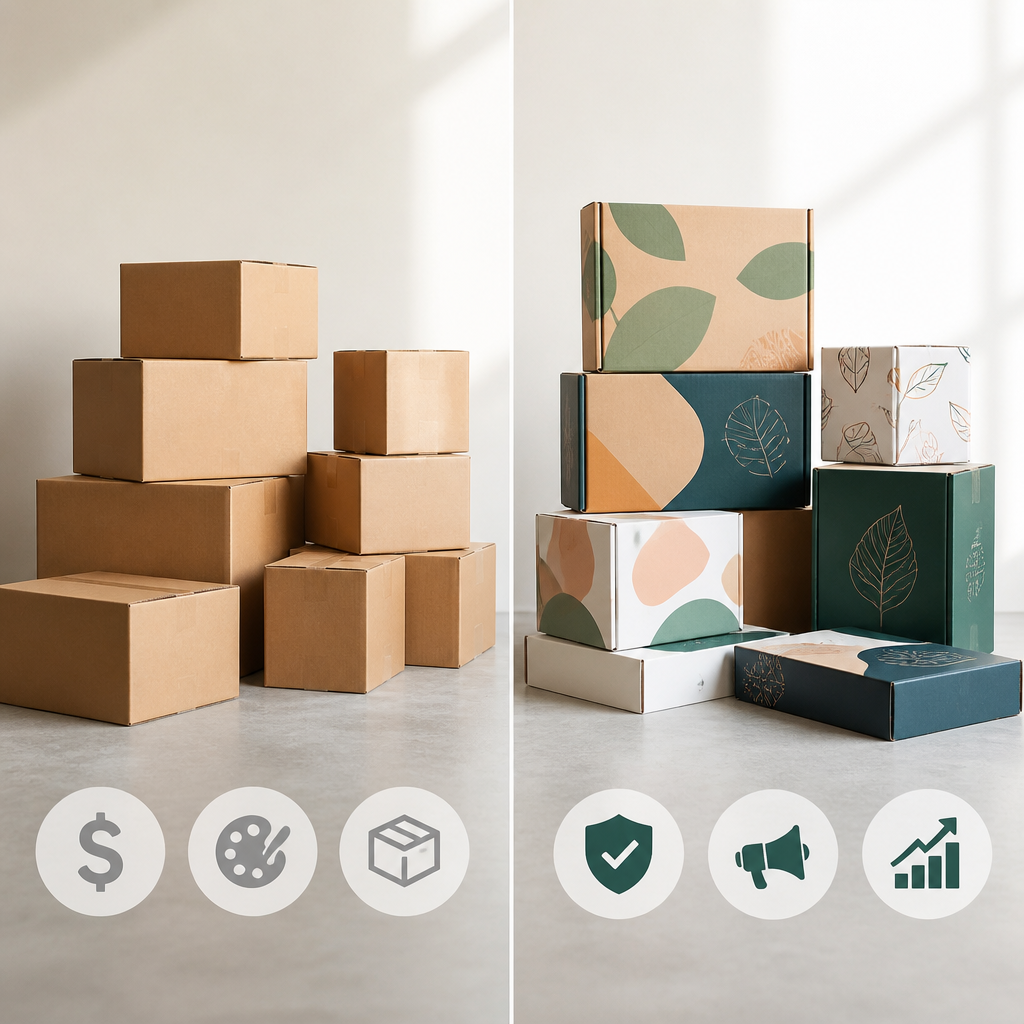 In thùng carton theo yêu cầu khác gì so với mua sẵn?