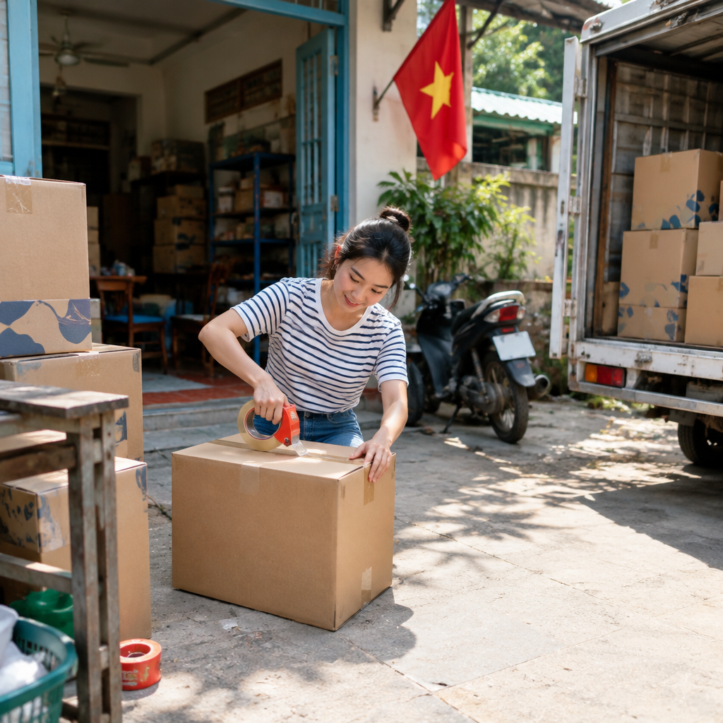 Mẹo Đóng Gói Hàng Hóa An Toàn Với Thùng Carton: Hướng Dẫn Chi Tiết Từ Bưu Phẩm Nhỏ Đến Kiện Hàng Lớn