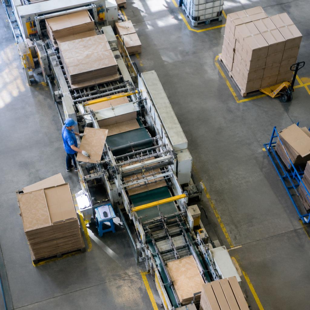 Quy Trình Sản Xuất Thùng Carton Hiện Đại: Từ Nguyên Liệu Đến Thành Phẩm Hoàn Chỉnh