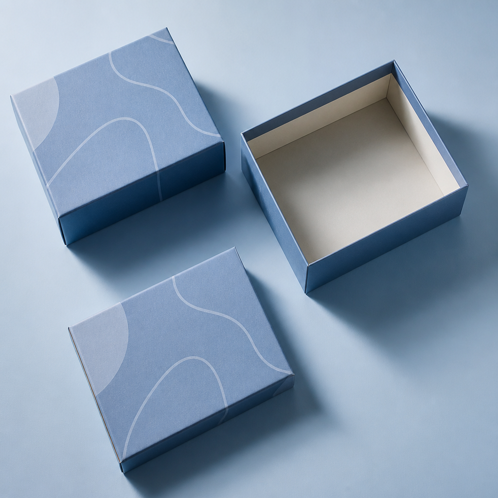 Thùng carton nắp rời được tái sử dụng để lưu trữ đồ vật trong nhà