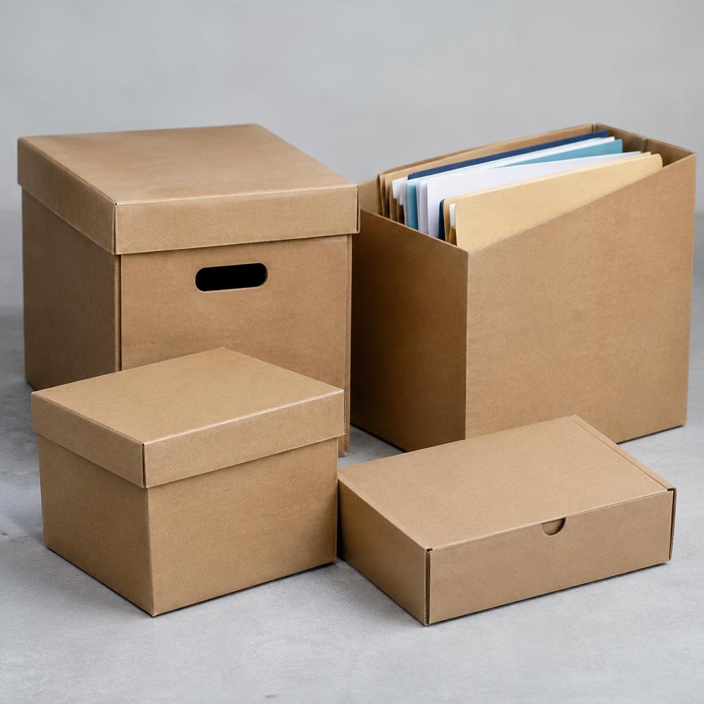 Hướng Dẫn Chọn Loại Thùng Carton Phù Hợp Cho Từng Loại Hồ Sơ